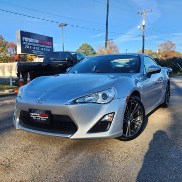 2013 Scion FR-S for sale at Premium Motor's LLC in Norfolk VA