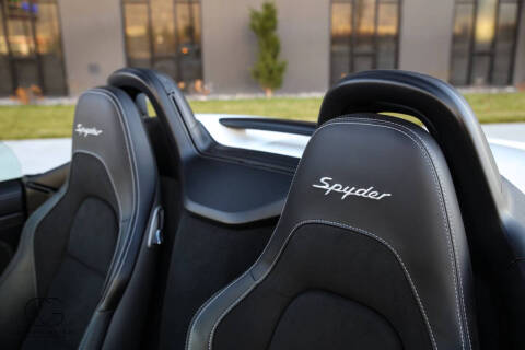 2022 Porsche 718 Boxster Spyder