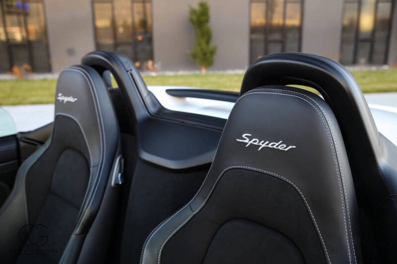 2022 Porsche 718 Boxster Spyder