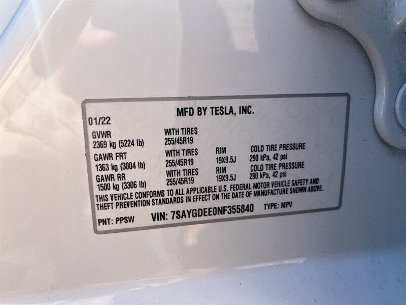2022 Tesla Model Y Long Range