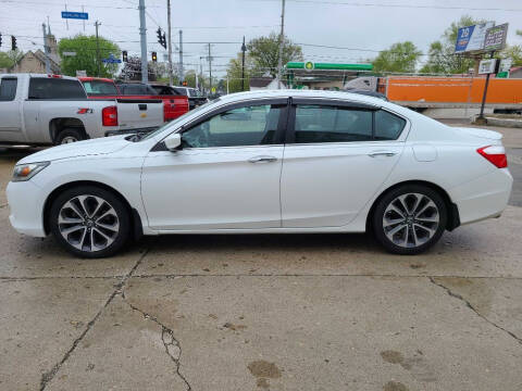 2015 Honda Accord for sale at Bob Boruff Auto Sales in Kokomo IN