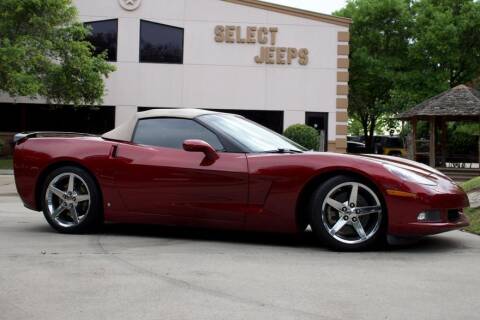 2007 Chevrolet Corvette for sale at SELECT JEEPS INC in League City TX