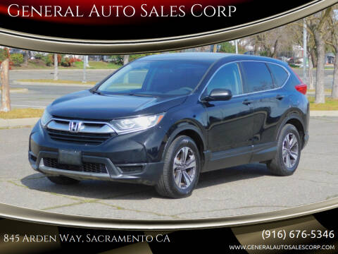 2018 Honda CR-V for sale at General Auto Sales Corp in Sacramento CA