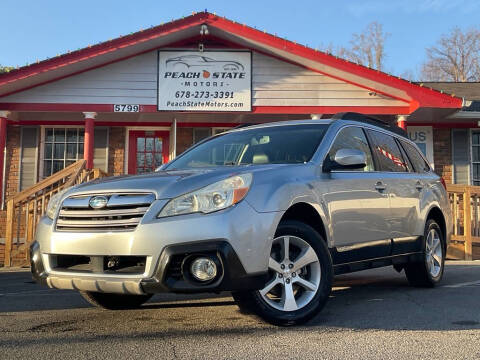 2013 Subaru Outback for sale at Peach State Motors Inc in Acworth GA