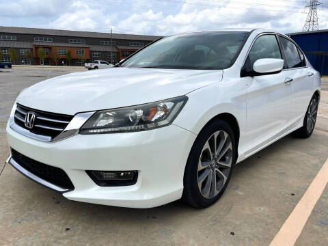 2015 Honda Accord for sale at TSW Financial, LLC. in Houston TX