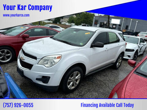 2014 Chevrolet Equinox for sale at Your Kar Company in Norfolk VA