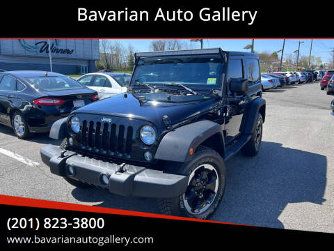 2016 Jeep Wrangler for sale at Bavarian Auto Gallery in Bayonne NJ