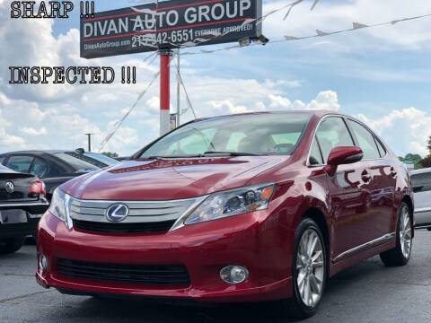 2010 Lexus HS 250h for sale at Divan Auto Group in Feasterville Trevose PA