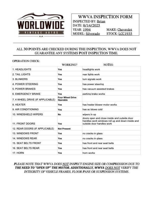 1994 Chevrolet C/K 2500 Series