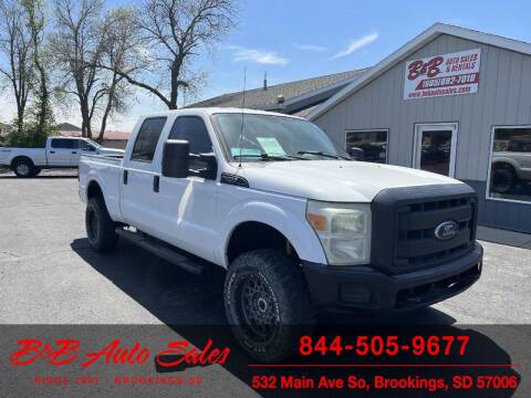 2012 Ford F-250 Super Duty for sale at B & B Auto Sales in Brookings SD