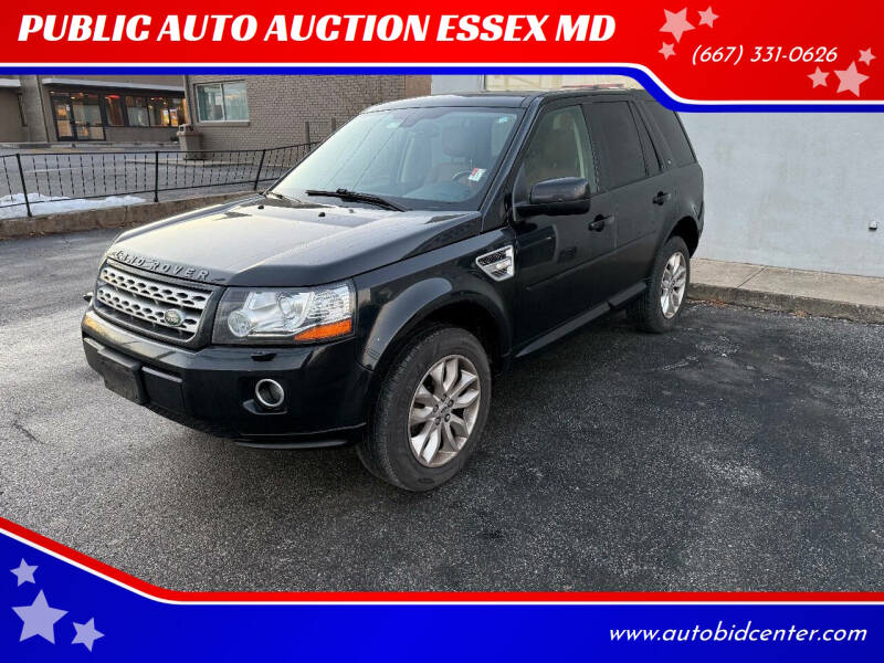 2013 Land Rover LR2 for sale at PUBLIC AUTO AUCTION ESSEX MD in Essex MD