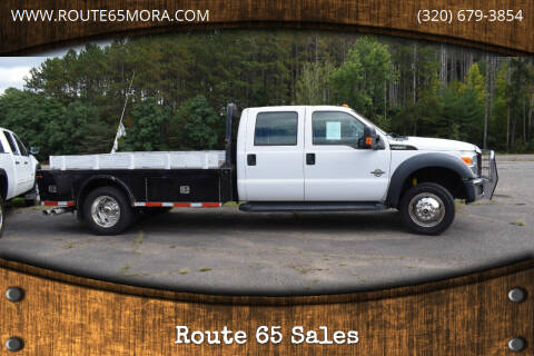 2012 Ford F550 Super Duty for sale at Route 65 Sales in Mora MN