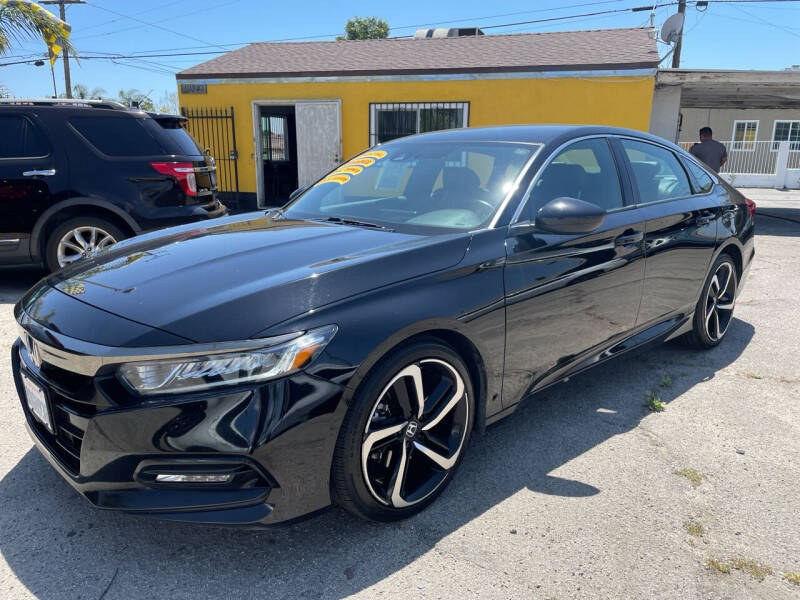 2018 Honda Accord for sale at JR'S AUTO SALES in Pacoima CA