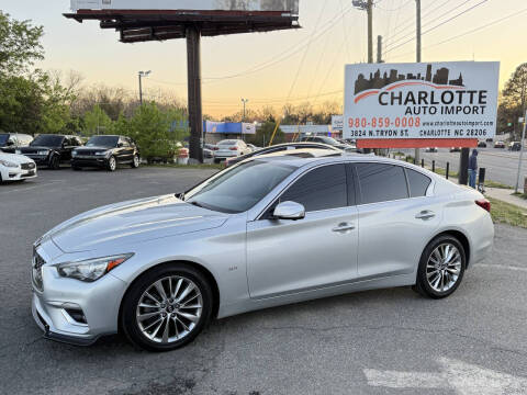 2018 Infiniti Q50 for sale at Charlotte Auto Import in Charlotte NC