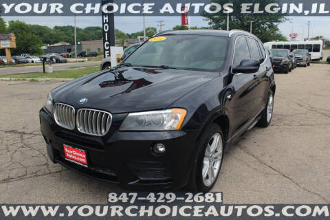 2014 BMW X3 for sale at Your Choice Autos - Elgin in Elgin IL