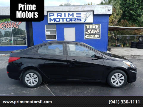 2015 Hyundai Accent for sale at Prime Motors in Sarasota FL