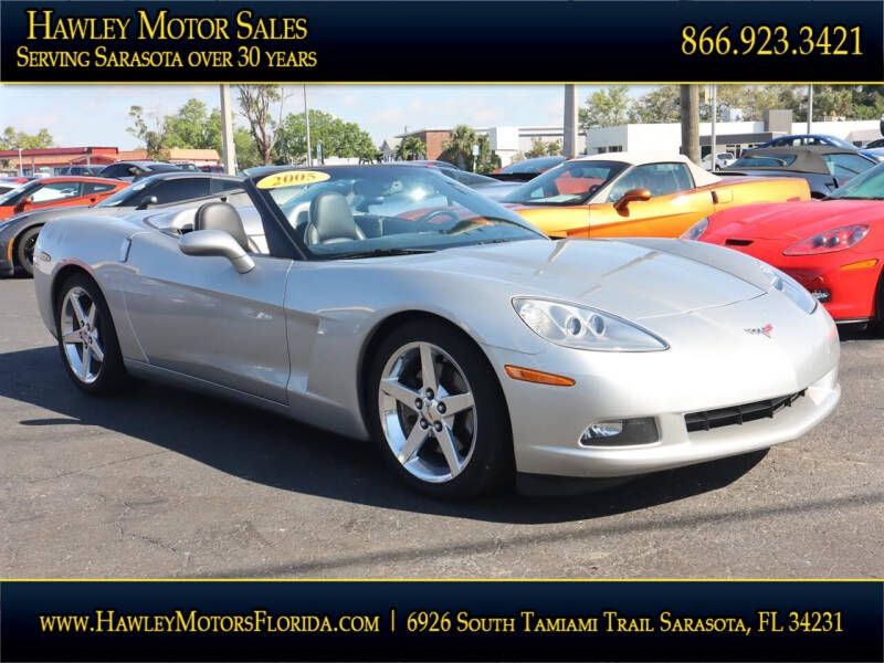 2005 Chevrolet Corvette for sale at Hawley Motor Sales in Sarasota FL