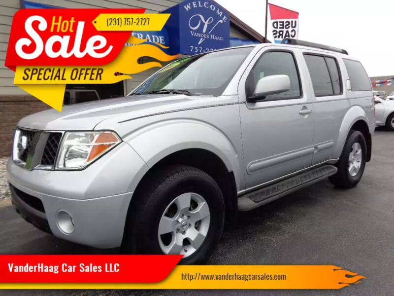 2006 Nissan Pathfinder for sale at VanderHaag Car Sales LLC in Scottville MI