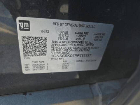 2023 Chevrolet Tahoe Premier