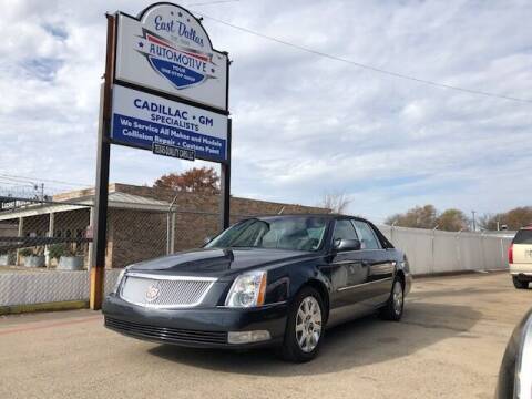 2011 Cadillac DTS for sale at East Dallas Automotive in Dallas TX