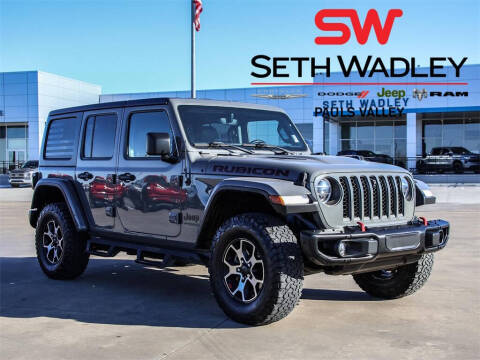 2021 Jeep Wrangler Unlimited for sale at Seth Wadley Chevy Perry in Perry OK