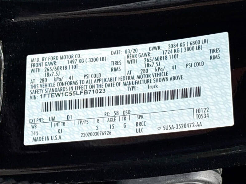 2020 Ford F-150