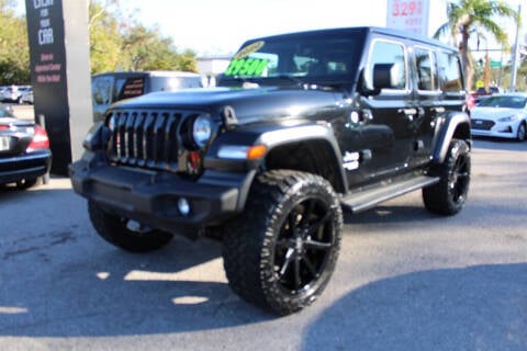 2020 Jeep Wrangler Unlimited for sale at DeWitt Motor Sales in Sarasota FL