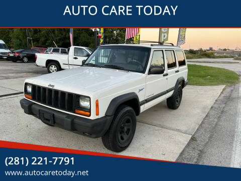 1998 Jeep Cherokee for sale at AUTO CARE TODAY in Spring TX