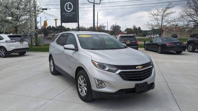 2020 Chevrolet Equinox for sale at ORCHARD LAKE AUTO SALES INC in Farmington Hills, MI