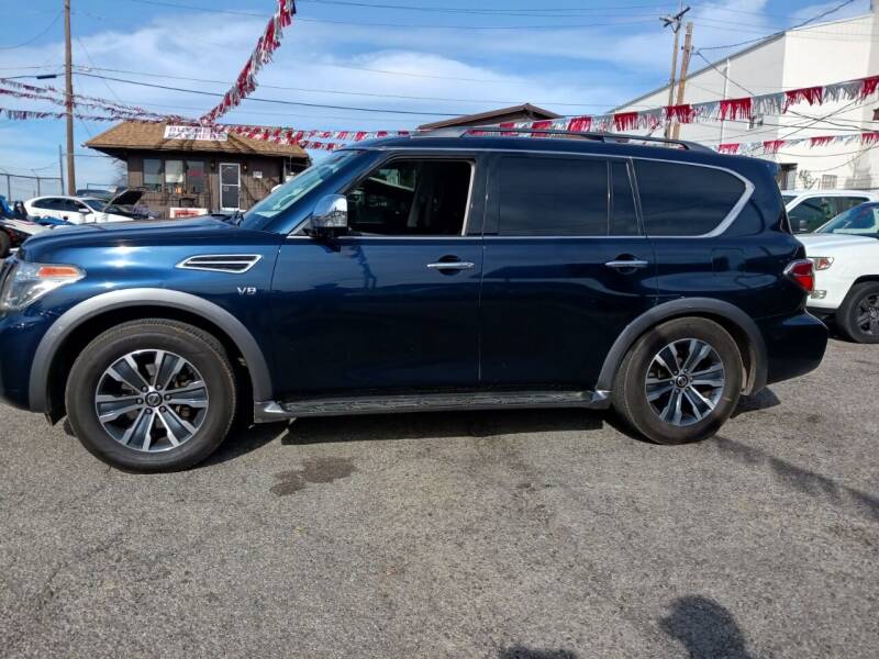 2018 Nissan Armada for sale at E-Z Pay Used Cars Inc. in McAlester OK