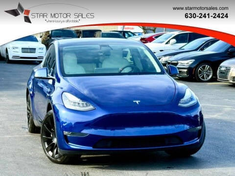 2021 Tesla Model Y for sale at Star Motor Sales in Downers Grove IL