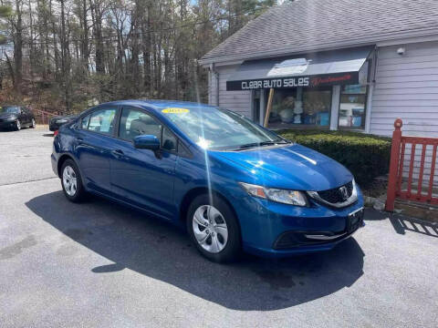 2015 Honda Civic for sale at Clear Auto Sales in Dartmouth MA
