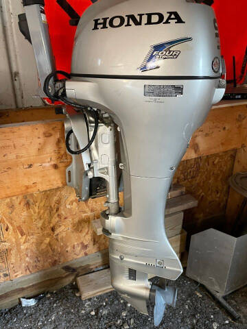 2006 Honda 9.9hp Elec Start, Power Trim for sale at Champlain Valley MotorSports in Cornwall VT
