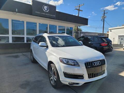 2014 Audi Q7 for sale at High Line Auto Sales in Salt Lake City UT