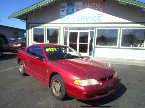 1998 Ford Mustang for sale at 777 Auto Sales and Service in Tacoma WA