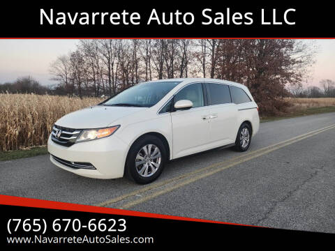 2016 Honda Odyssey for sale at Navarrete Auto Sales LLC in Frankfort IN