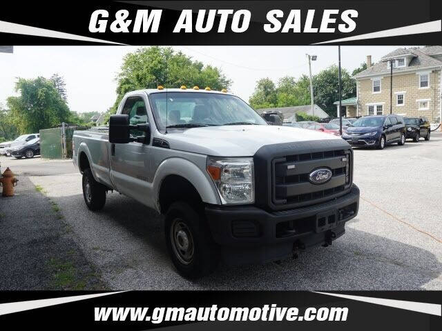 2015 Ford F-250 Super Duty for sale at G & M Auto Sales in Kingsville, MD