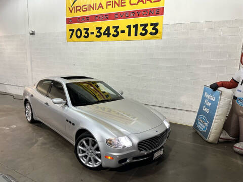 2008 Maserati Quattroporte for sale at Virginia Fine Cars in Chantilly VA