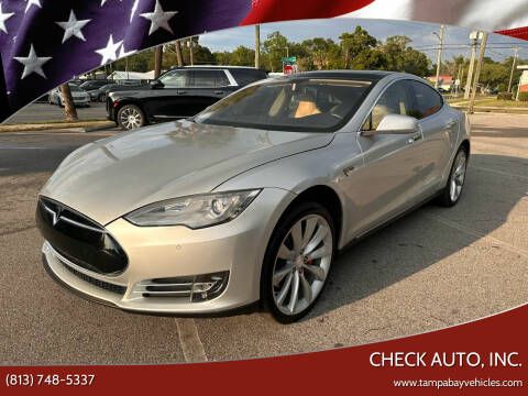 2014 Tesla Model S for sale at CHECK AUTO, INC. in Tampa FL