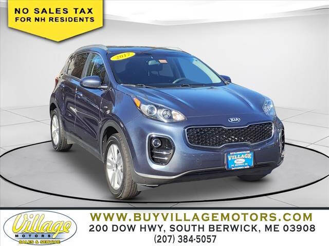 2017 Kia Sportage for sale at Village Motors in South Berwick ME