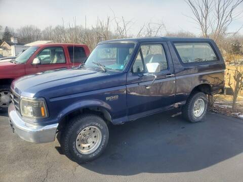 1994 Ford Bronco for sale at Route 106 Motors in East Bridgewater MA