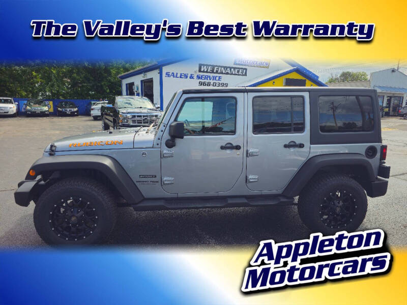 2018 Jeep Wrangler JK Unlimited for sale at Appleton Motorcars Sales & Service in Appleton WI