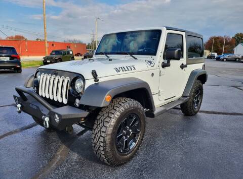 2017 Jeep Wrangler for sale at PREMIER AUTO SALES in Carthage MO