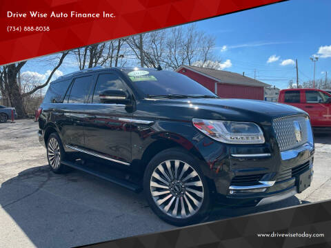 2020 Lincoln Navigator for sale at Drive Wise Auto Finance Inc. in Wayne MI