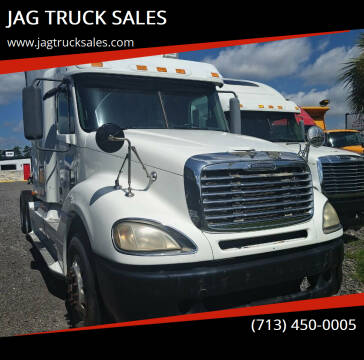 2009 Freightliner Columbia for sale at JAG TRUCK SALES in Houston TX