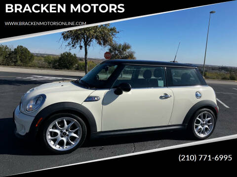 2012 MINI Cooper Hardtop for sale at BRACKEN MOTORS in San Antonio TX