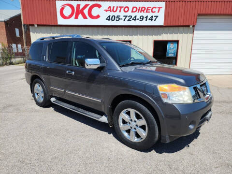 2011 Nissan Armada for sale at OKC Auto Direct, LLC in Oklahoma City OK