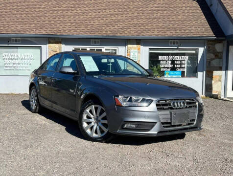 2013 Audi A4 for sale at Staden Auto in Feasterville Trevose PA