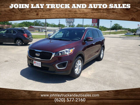 2016 Kia Sorento for sale at John Lay Truck and Auto Sales in Independence KS