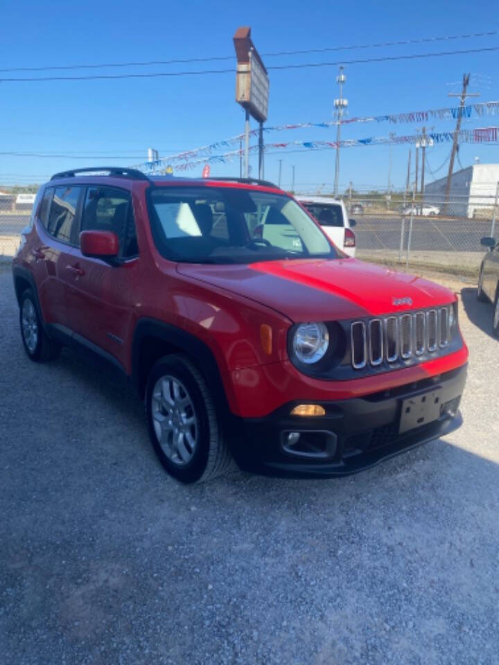 2017 Jeep Renegade for sale at COOK MOTOR CO LLC in Wichita Falls, TX